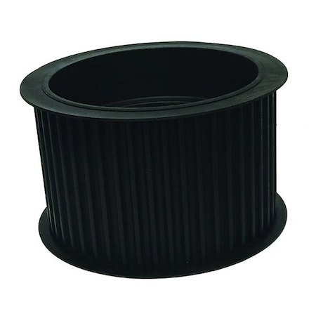 B&B Manufacturing 80-14MX90-4030, Timing Pulley, Cast Iron, Black Oxide,  80-14MX90-4030